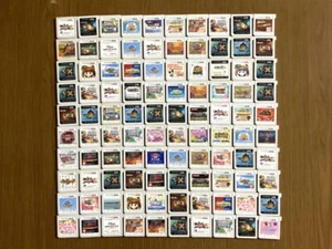 Junk Nintendo 3DS Soft Cartridge Lot 100 Set Random Game Japan #N299 - Picture 1 of 3