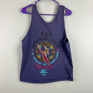 Quicksilver Vintage Tank Top 1994 Surf Board Skate Beach Culture XL Hawaii Aikau - Picture 1 of 7