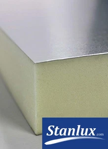 PUR/ PIR ALU Dämmplatten Dämmstoff 022 140 mm Preis pro m2 Lief. Deutschland - Bild 1 von 2
