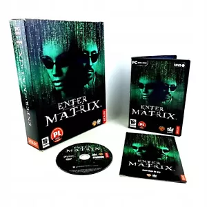 ENTER THE MATRIX PC BIG BOX VERY RARE COLLECTOR'S EDITION PL - Picture 1 of 5