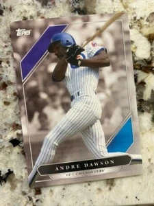 2021 TOPPS X DEREK JETER CAPTAIN'S CREW CARD CHICAGO CUBS ANDRE DAWSON #8 - Picture 1 of 1
