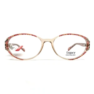 Legacy WP 7012 RO Eyeglasses Frames Pink Round clear Oval Full Rim 55-19-140 - Picture 1 of 11