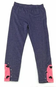 Mädchen Leggings 4 blau Gummibund - Bild 1 von 12