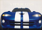 1996 Dodge Viper GTS brochure de vente