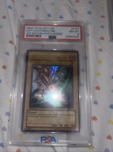 left leg of exodia lob 1st edition Psa8 - Picture 1 of 2
