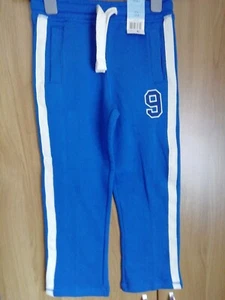 Boys blue jogging bottoms size 7 to 8 f and f - Picture 1 of 2