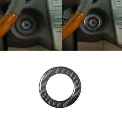 Cubierta de llavero de encendido de fibra de carbono para LEXUS RX330 2004-06 RX350 2006-09 Foto 1 de 4