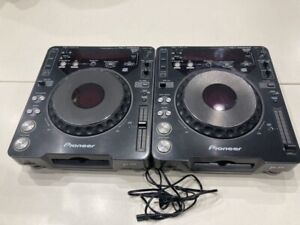 Pioneer DJ CDJ-1000MK2 schwarzes Paar 2er-Set-Plattenspieler