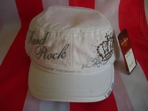 HRC Hard Rock Cafe Mykonos White Rock Couture Crown Hat Base Cap NWT  - Picture 1 of 6