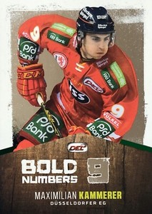 DEL 17/18 Bold Numbers Parallel BN04, Maximilian Kammerer (Düsseldorf), #28/30