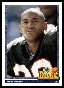 1991 Upper Deck Bruce Pickens Atlanta Falcons #649