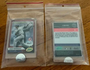 2005 eTopps ALEX RODRIGUEZ ES8 AR New York YANKEES In Hand EVENT CARD HOF NY - Picture 1 of 2