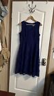 Danny & Nicole Fit Flare Lace With Lining Dress Size 10 Q888