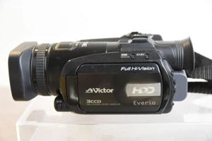 Victor JVC GZ-HD7 Everio HDD HD SD Camcorder 60GB 3CCD 10x 200x Japan Used - Picture 1 of 9