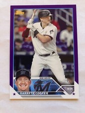 2023 Topps Baseball Series 1 One Meijer Purple Parallel Cards You Pick 🔥 SP 🔥