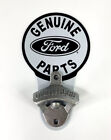Vintage Style Ford Oval Emblem Genuine Parts Wall Mount Metal Bottle Opener Sign