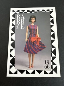 Vintage Barbie: First Edition Card Fashion Facts ~ 1966 ~ Beau Time - Picture 1 of 2