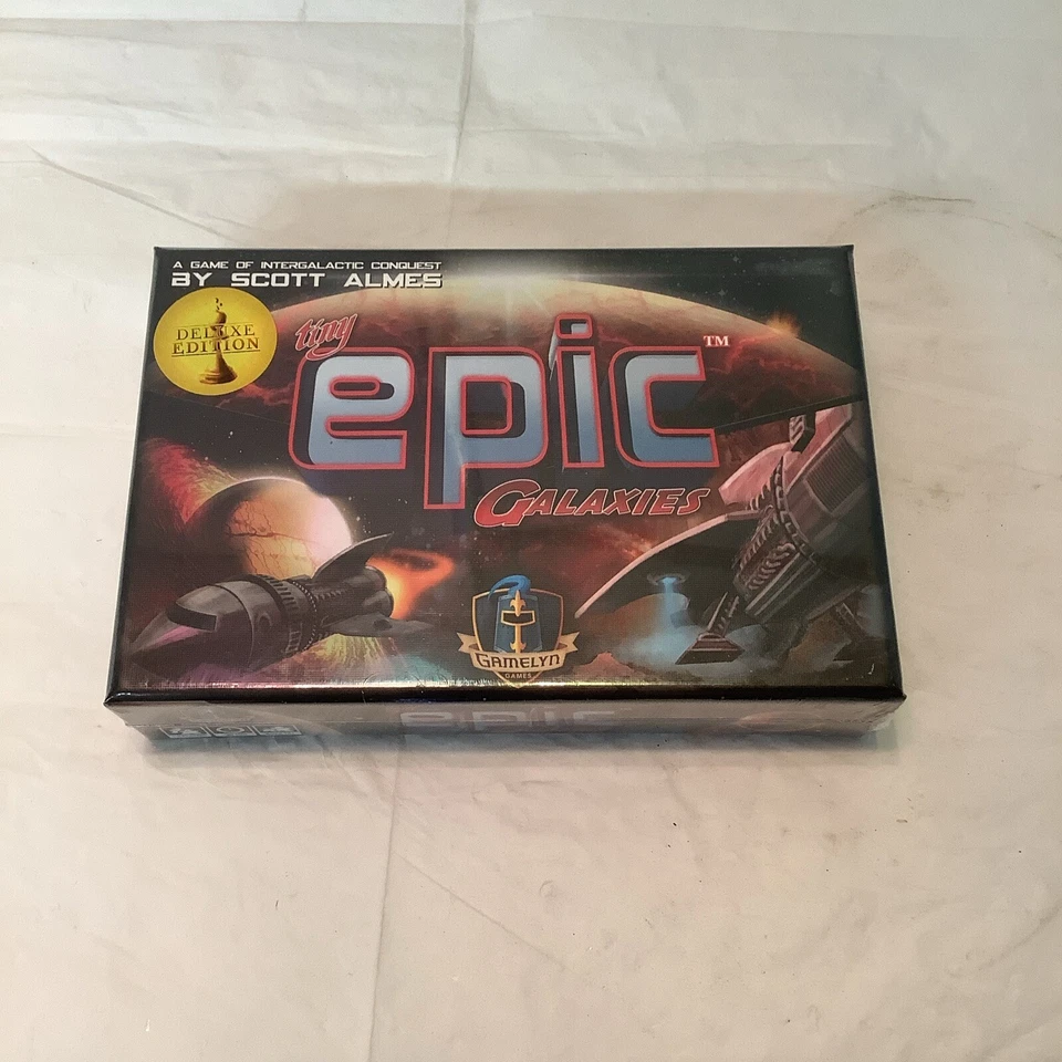 Tiny Epic Galaxies Deluxe Edition Intergalactic Conquest By Scott Almes 2015 NEW - Image 1 of 4
