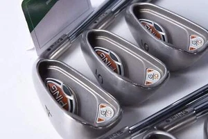 Ping G10 Irons / 4-PW / Black Dot / Regular Flex Steel Shafts - Picture 1 of 7
