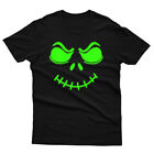 Jack Face Glow In Dark Halloween Unisex T Shirt Men Women Costume Present #H11