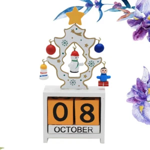 Holiday Calendar Advent Tree Ornaments Christmas Countdown Decoration - Picture 1 of 11