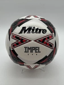 Mitre Impel EVO Entrenamiento Fútbol Rojo Negro Blanco Talla 5 - Imagen 1 de 3