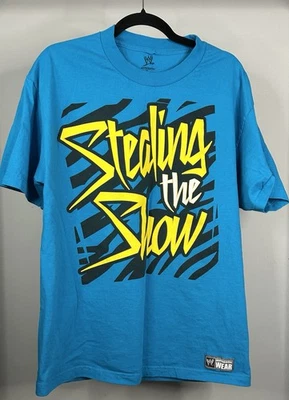 Camiseta WWE Dolph Ziggler Stealing The Show para hombre talla grande Foto 1 de 3