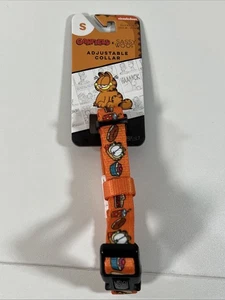 Nick: Collar ajustable Garfield de Sassy Woof (pequeño 0,6 pulgadas) x 9,5-13 pulgadas) ¡NUEVO! - Imagen 1 de 3