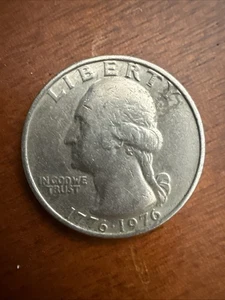 1776-1976 Ultra Rare Mint Errors George Washington Quarter No Mint Mark!! - Picture 1 of 4