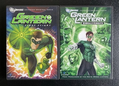 DC GREEN LANTERN First Flight + Emerald Knights DVD Combo - Image 1 of 2