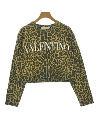 VALENTINO Sudaderas MarrónxNegro (Patrón Leopardo) M 2200632445028 Foto 1 de 4