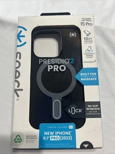 Funda Speck Presidio2 Pro MagSafe con ClickLock para Apple iPhone 15 Pro -... - Imagen 1 de 2