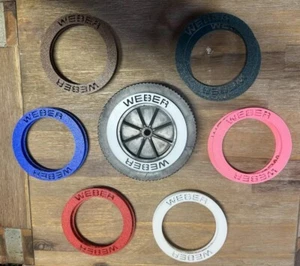 Weber Kettle Wheel Inserts (pair) - Picture 1 of 8