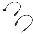 3.5mm Aux Cable Female to 2.5mm Male AUX Stereo Headphone Cable