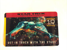 Star Trek Generations - 10u Klingon Bird of Prey Premier Edition Phone Card