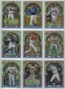 2023 Bowman Chrome Rookie Of The Year Favorites Complete Insert Set ROYF1-ROYF15 - Picture 1 of 2