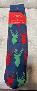 Mens Wondershop Reindeer Super Soft Crew Socks 6-12 New - Picture 1 of 3