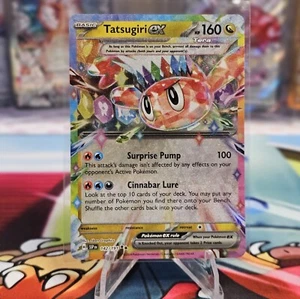 Tatsugiri ex Double Rare Holo 142/191 Pokemon Wogende Funken NM - Bild 1 von 2