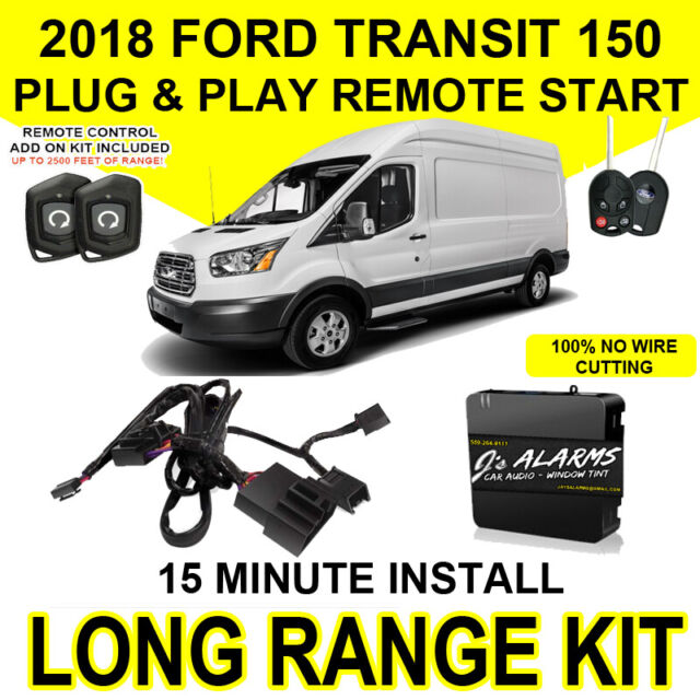 2016 Ford Transit Connect Remote Start Plug and Play Easy Install 3X Lock  FO1C