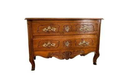 Commode provençale d'époque Louis XV provençal chest of drawers Louis XV 18th - Photo 1/4