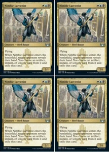 MTG - 4x NIMBLE LARCENIST - Streets of New Capenna (U) - Picture 1 of 1