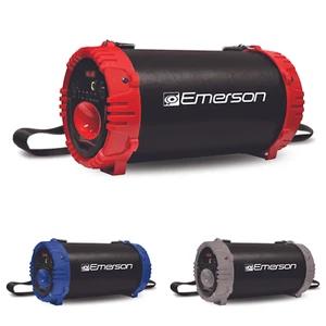 Emerson Portable Bluetooth Speaker with LED Lighting and Carrying Strap - Picture 1 of 33