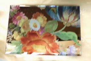 MACKENZIE-CHILD'S FLOWER MARKET REFLECTIONS JEWELRY BOX,NEW - Picture 1 of 5