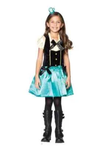 Tea Party Princess Costume Mad Hatter Kids L (10-12) - Picture 1 of 1