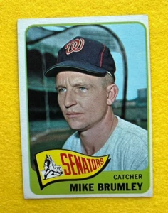 Mike Brumley ~ 1965 Topps #523 ~ Washington Senators - Bild 1 von 6