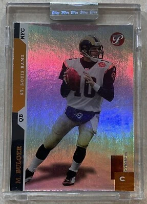 2005 Topps Pristine UNCIRCULATED #/750 Marc Bulger Rams - Image 1 of 2