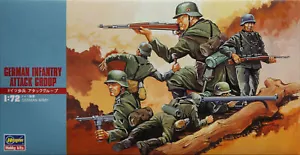 Grupo de ataque de infantería alemán Hasegawa 1:72 - Imagen 1 de 2