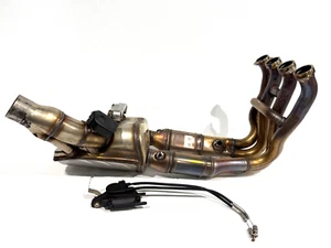 2022 BMW S1000RR OEM Headers Manifold Cat & Exhaust Servo!! - Foto 1 di 14