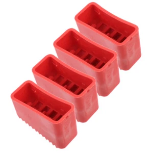 4 Pcs Non-slip Feet Ladder Replacements Covers Pads Rubber for Attic Stairs - Picture 1 of 12