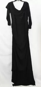 Motherhood Maternity Off-The-Shoulder Maxi Dress Black Women's SIZE 2X NWT - Picture 1 of 6